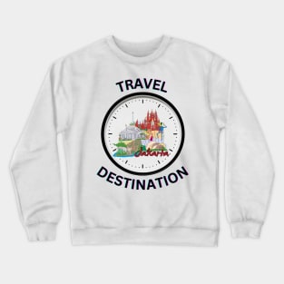 Travel to Jakarta Crewneck Sweatshirt